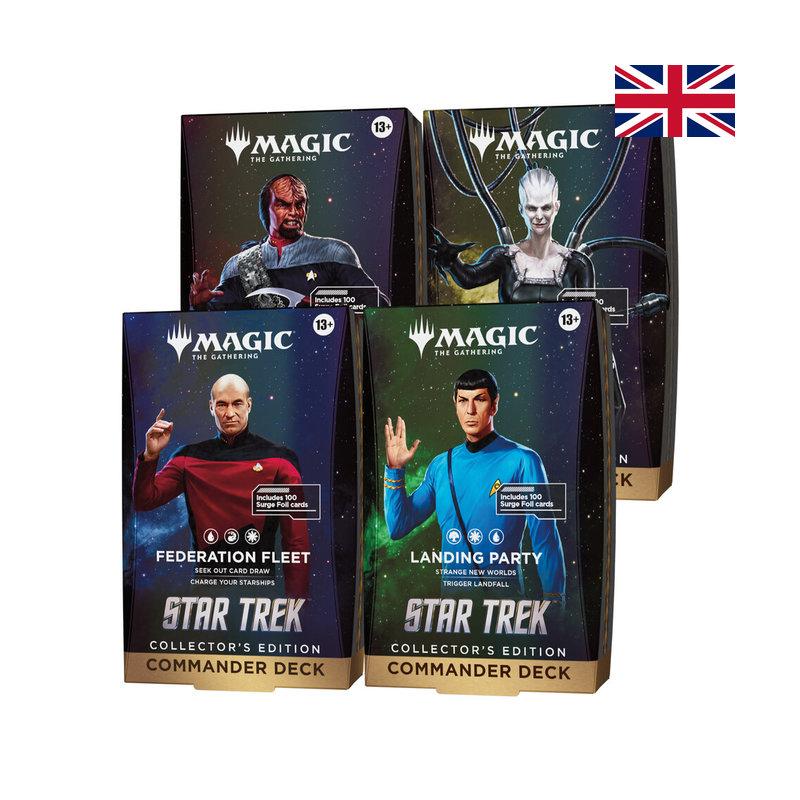 MTG - Star Trek: Collector Commander Display (4) EN