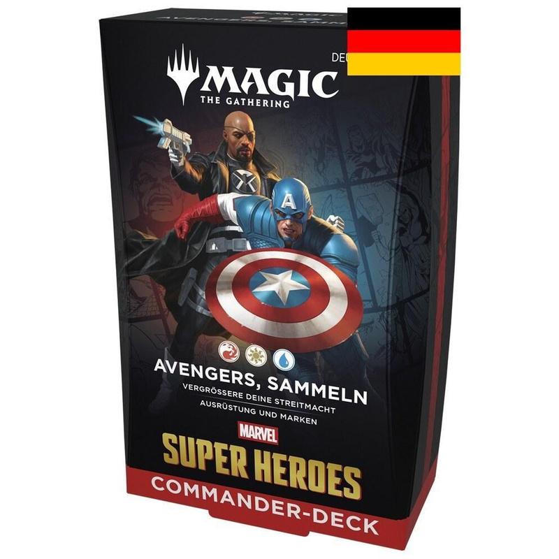MTG - Marvel Super Heroes: Commander - Avengers, Sammeln Deck DE
