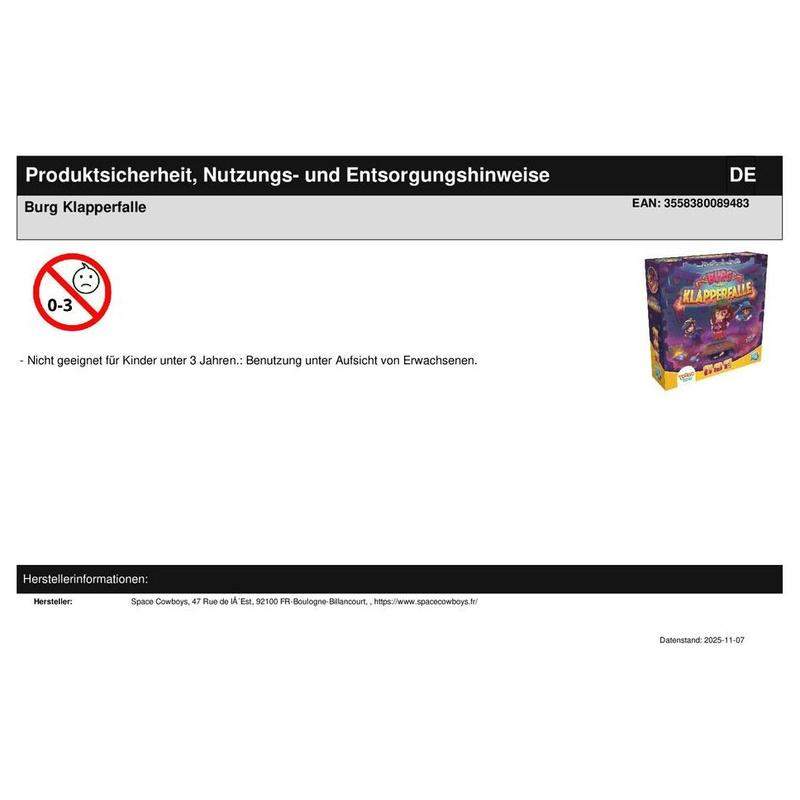 Burg Klapperfalle