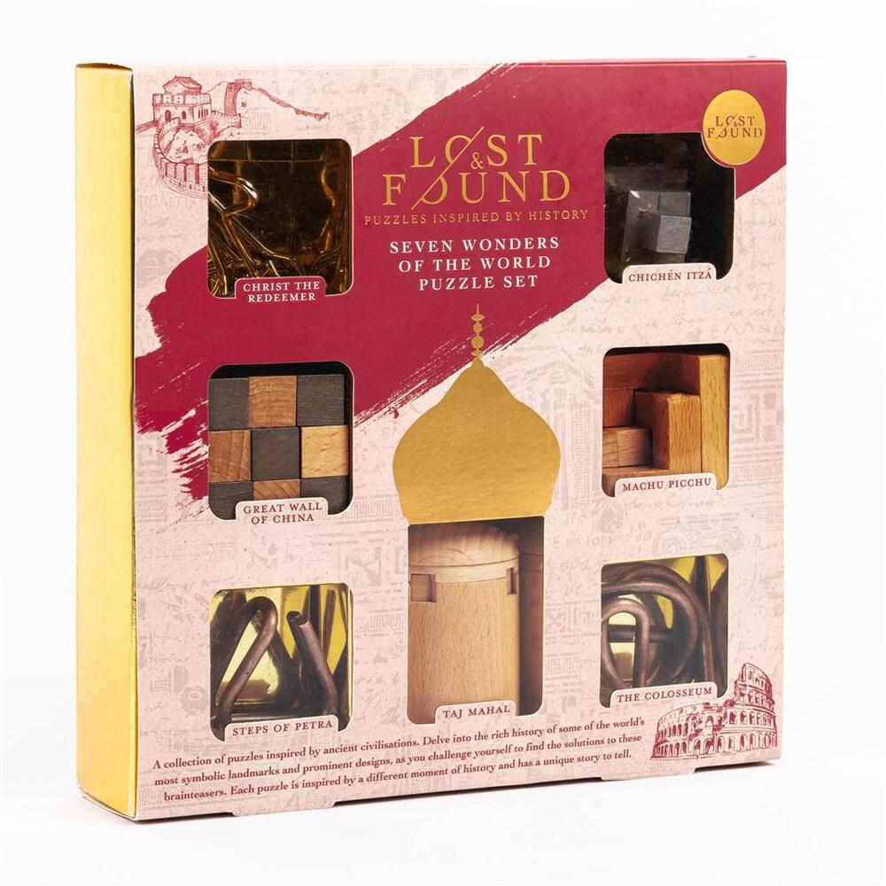 Seven Wonders of the World 7 Puzzle Set