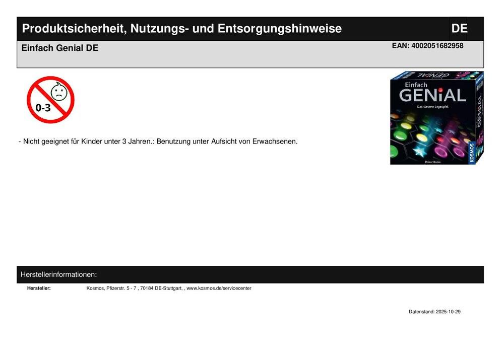 Einfach Genial DE
