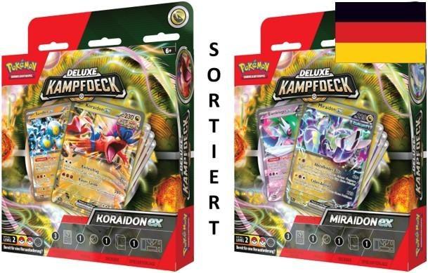 Pokémon Deluxe Battle Deck August Set (2) 2024 DE