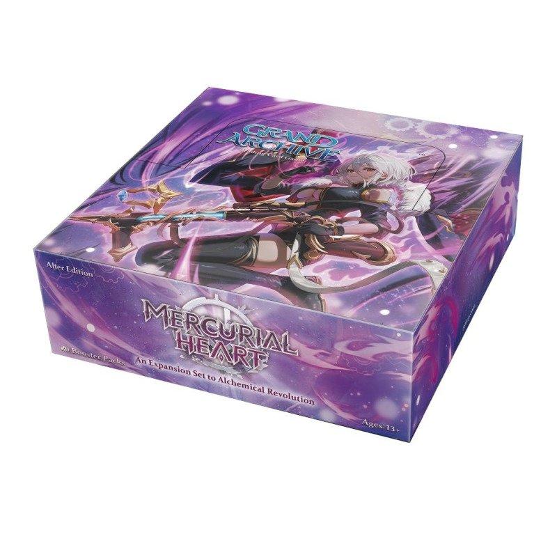 Grand Archive TCG - Mercurial Heart Alter Edition Booster Box Display ...