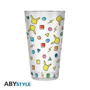 ABYstyle - Pokémon - Large Glass - 400ml - Pikachu pattern | ABYVER211